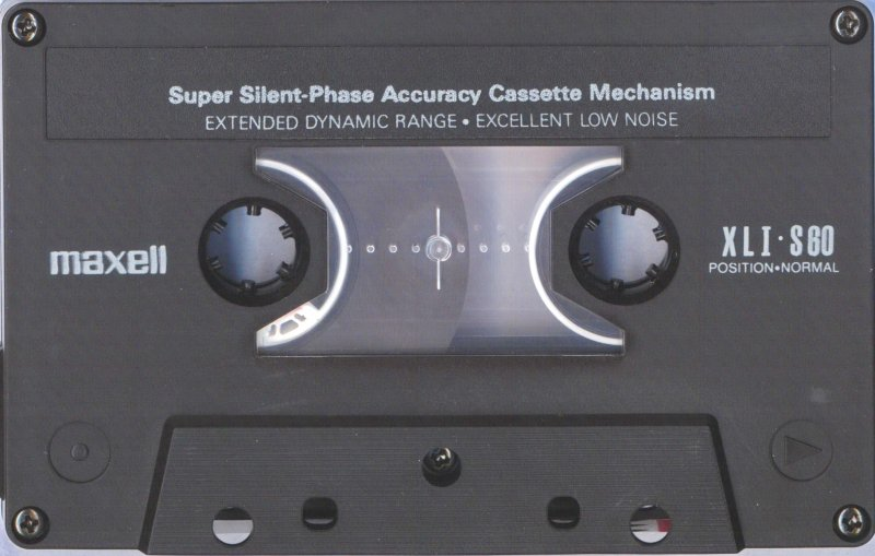 Compact Cassette Maxell XLI-S 60 Type I Normal 1991 Europe