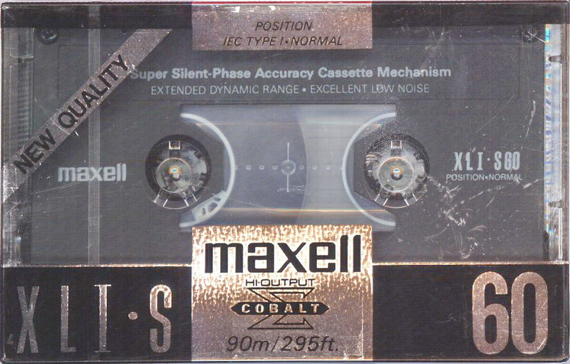 Compact Cassette: Maxell / Hitachi Maxell - XLI-S 60