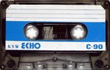 Compact Cassette Echo KSW 90 Type I Normal Unknown Country