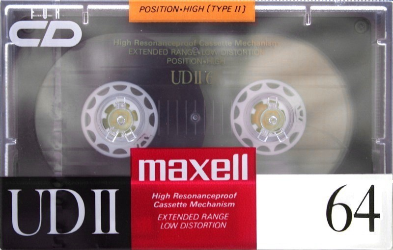 Compact Cassette: Maxell / Hitachi Maxell - UDII 64