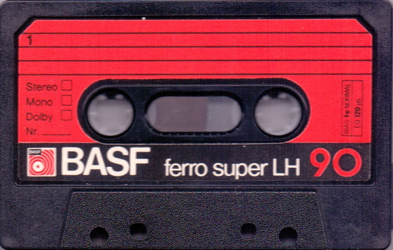 Compact Cassette: BASF  - Ferro Super LH 90