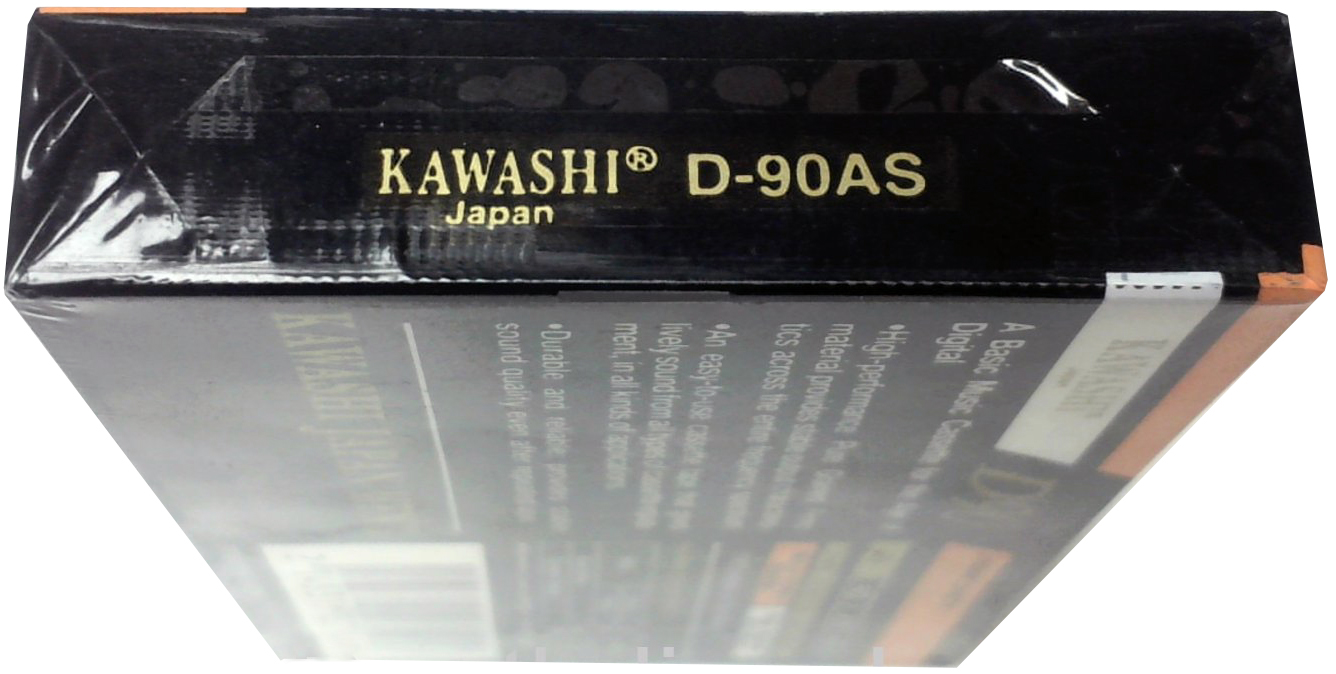 Compact Cassette Kawashi D 90 "D-90AS" Type I Normal 1990 Unknown Country