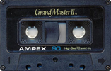 Compact Cassette Ampex Grand Master 90 Type II Chrome 1980 USA