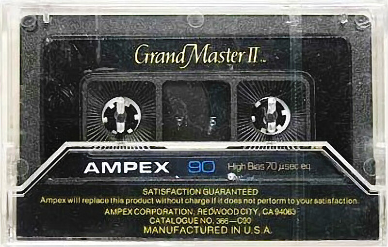 Compact Cassette:  Ampex - Grand Master 90