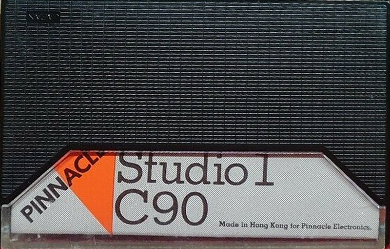 Compact Cassette Pinnacle 90 "Studio 1" Type I Normal Hong Kong