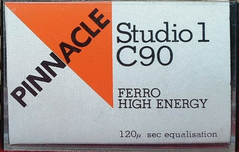 Compact Cassette Pinnacle 90 "Studio 1" Type I Normal Hong Kong