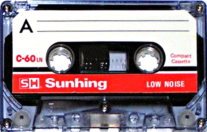 Compact Cassette Sunhing 60 "LN" Type I Normal 1978 Hong Kong
