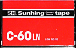 Compact Cassette Sunhing 60 "LN" Type I Normal 1978 Hong Kong