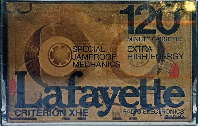 Compact Cassette: Unknown Lafayette/LRE -  120