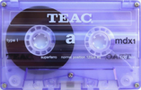 Compact Cassette Teac MDX1 100 Type I Normal Worldwide