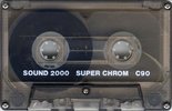Compact Cassette Sound 2000 Sound Tape 3 90 "RV ROYAL" Type II Chrome 1985 Germany
