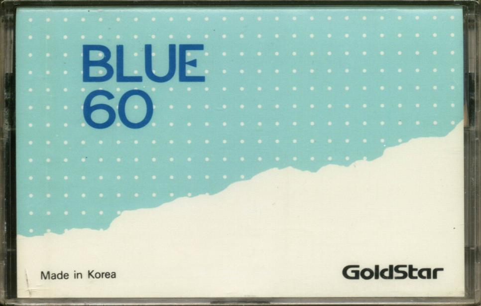 Compact Cassette Goldstar 60 "Blue" Type I Normal 1987 South Korea