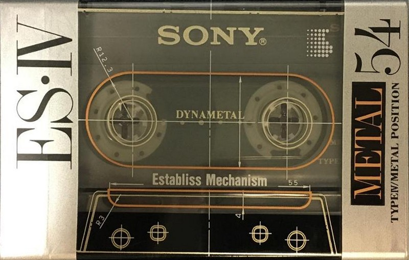 Compact Cassette: Sony  - ES-IV 54