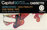 Compact Cassette Capitol Psychedelic Mushroom 90 Type I Normal 1970 USA