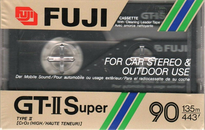 Compact Cassette: FUJI Fuji - GT-II Super 90