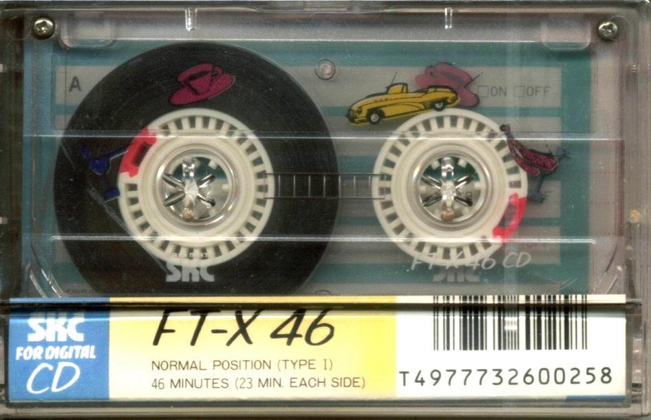 Compact Cassette SKC FT-X 46 1990 Japan