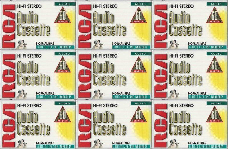 Compact Cassette RCA 60 Type I Normal 2001 Singapore