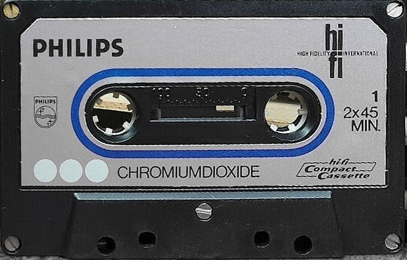 Compact Cassette: Philips  - Chromium 90