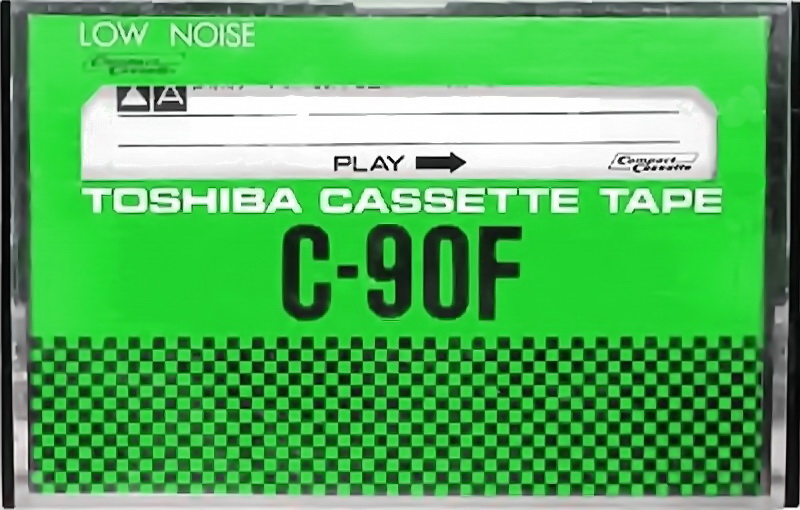 Compact Cassette Toshiba F 90 Type I Normal 1973 Japan