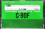 Compact Cassette Toshiba F 90 Type I Normal 1973 Japan