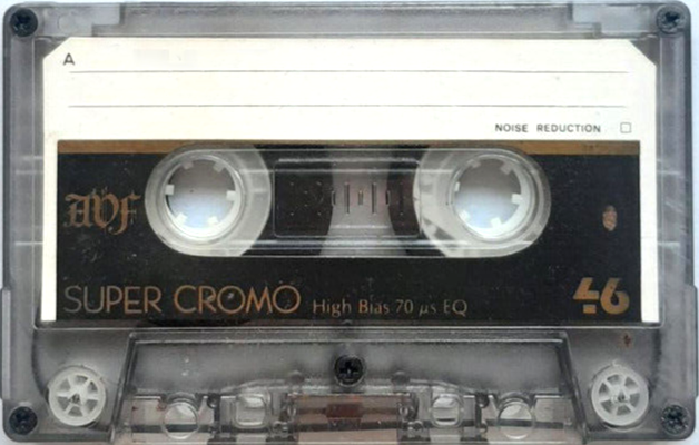 Compact Cassette AVF 46 Type II Chrome 1995 Italy