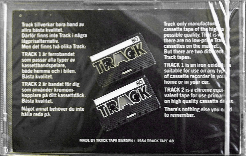 Compact Cassette: Track Tape AB Track - Track 1 90