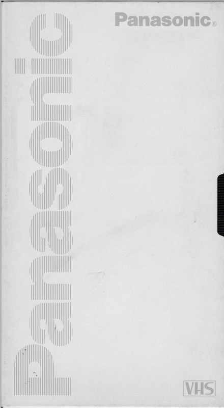 VHS, Video Home System Panasonic 180 Type I Normal Japan