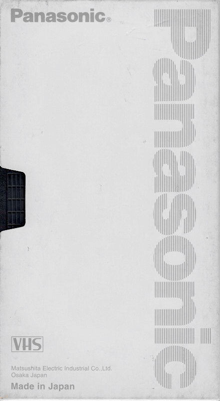 VHS, Video Home System Panasonic 180 Type I Normal Japan
