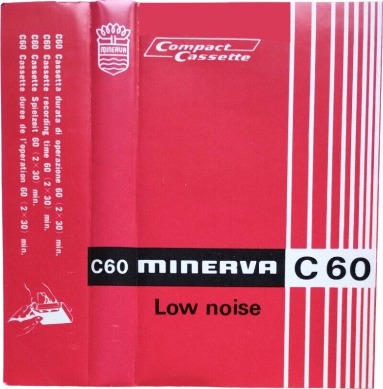 Compact Cassette Minerva 60 Type I Normal 1978 Europe