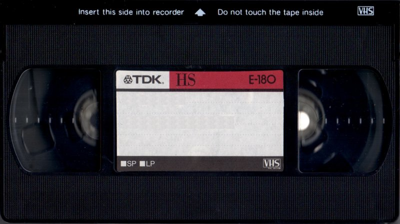 VHS, Video Home System: TDK  - HS 180