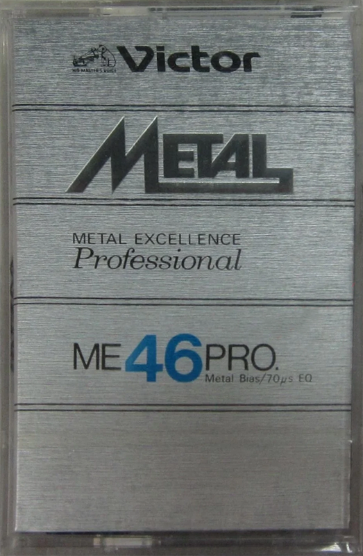 Compact Cassette Victor Metal / Me 46 "PRO" Type IV Metal 1981 Japan