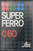 Compact Cassette Silver Sound Super Ferro 60 "Black" Type I Normal 1984 Europe