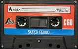 Compact Cassette Silver Sound Super Ferro 60 "Black" Type I Normal 1984 Europe