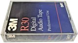 Digital Audio Tape 3M 30 Type IV Metal 1988 North America