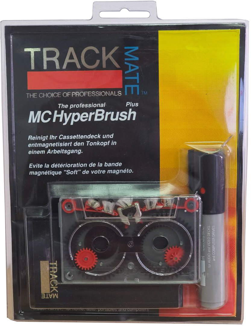 Blister Track Mate HyperBRUSH "PRO" Cleaning Cassette 1990 Europe