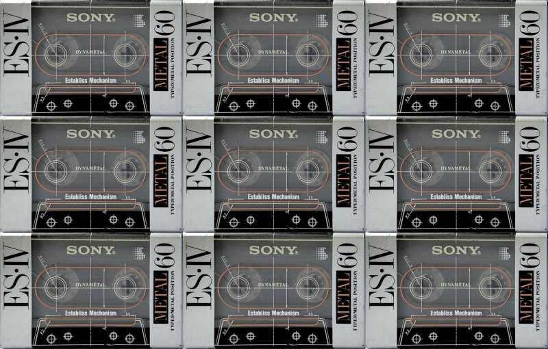 Compact Cassette: Sony  - ES-IV 60