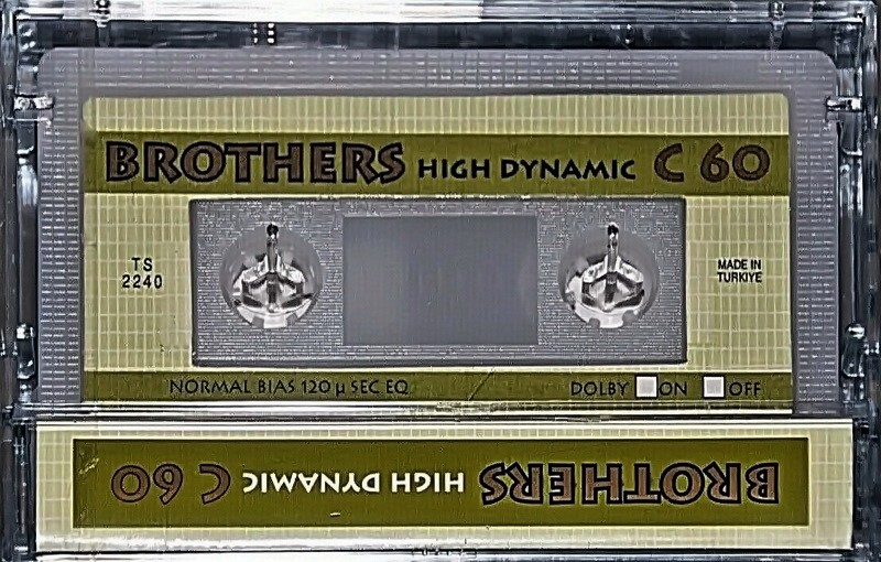 Compact Cassette Brothers 60 Type I Normal Turkey