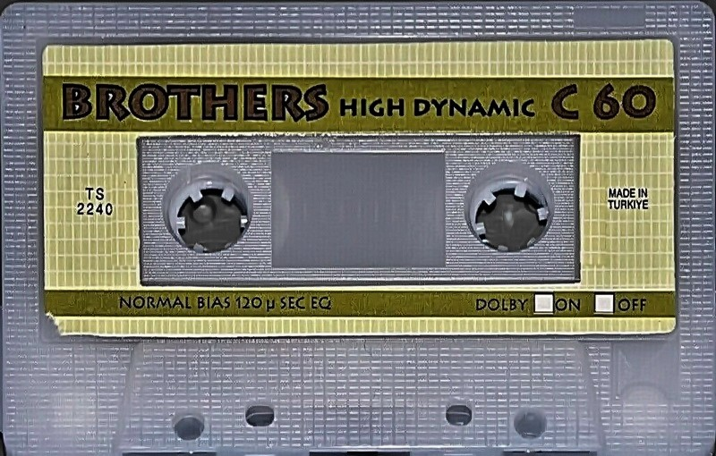 Compact Cassette Brothers 60 Type I Normal Turkey