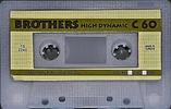 Compact Cassette Brothers 60 Type I Normal Turkey