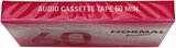 Compact Cassette Ecola 60 "E-CAS60-S" Type I Normal Japan