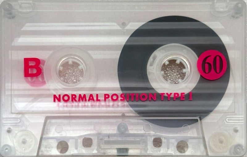 Compact Cassette Ecola 60 "E-CAS60-S" Type I Normal Japan