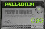 Compact Cassette Palladium Ferro MaX3 90 Type I Normal 1979 Europe
