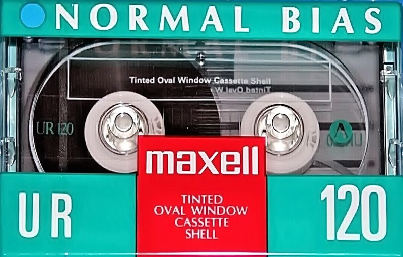 Compact Cassette Maxell UR 120 Type I Normal 1992 North America
