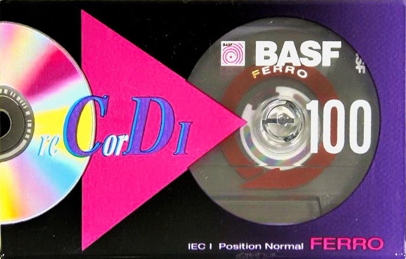 Compact Cassette: BASF  - Record I 100