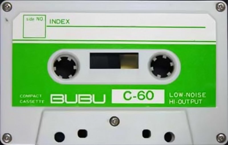 Compact Cassette Bubu 60 Type I Normal 1974 Japan