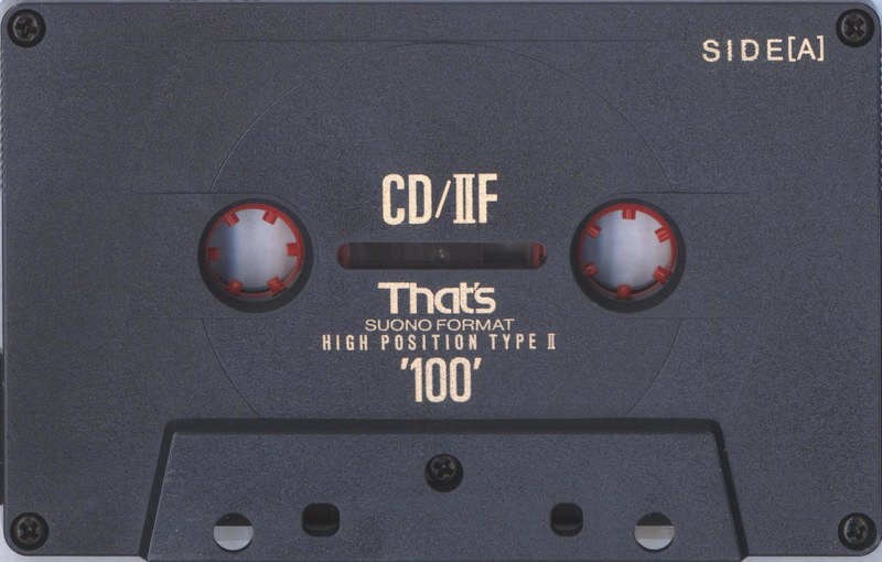 Compact Cassette: Taiyo Yuden Thats - CD-IIF 100