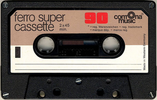 Compact Cassette Contona Music ferro super 90 Type I Normal 1981 Europe
