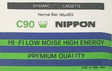 Compact Cassette Nippon 60 Type I Normal Hong Kong
