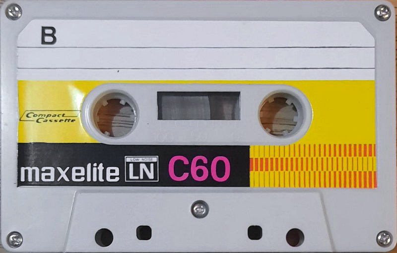 Compact Cassette Maxelite 60 Type I Normal Europe