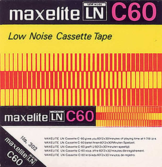 Compact Cassette Maxelite 60 Type I Normal Europe
